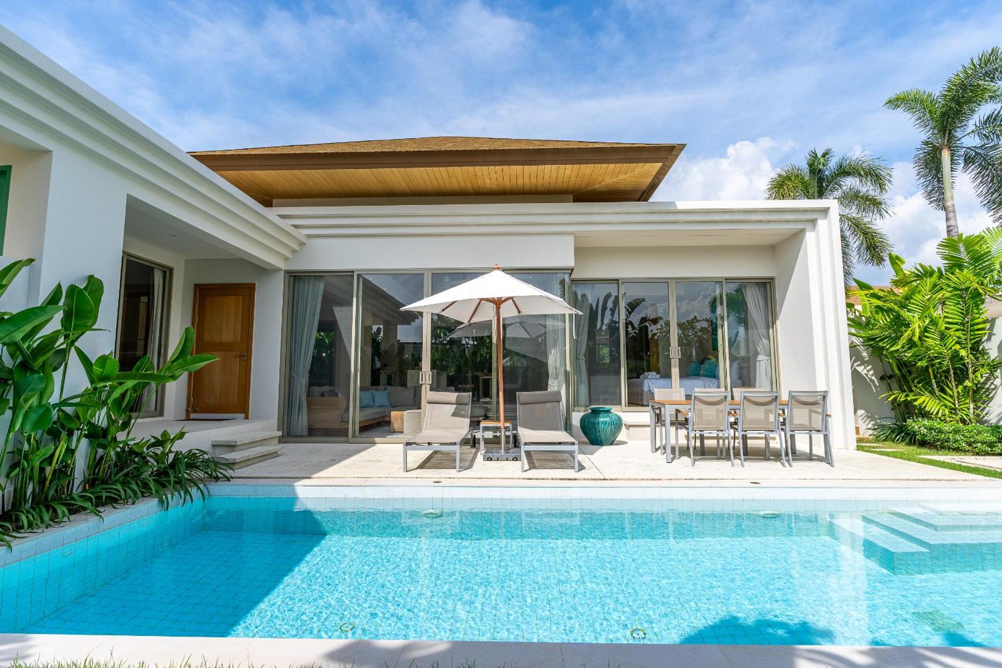 Trichada Breeze 3Br Stylish Villa, 15 Min To Layan Beach Таланг Екстер'єр фото