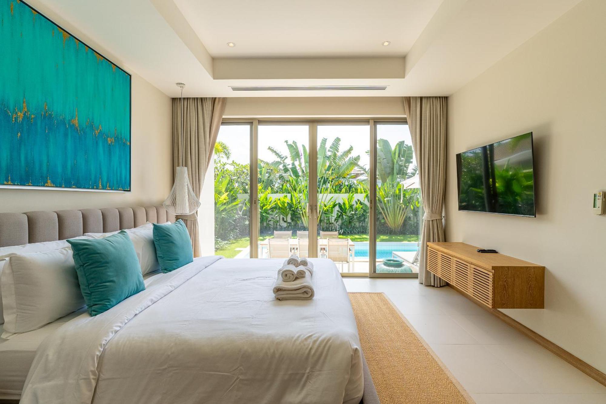 Trichada Breeze 3Br Stylish Villa, 15 Min To Layan Beach Таланг Екстер'єр фото