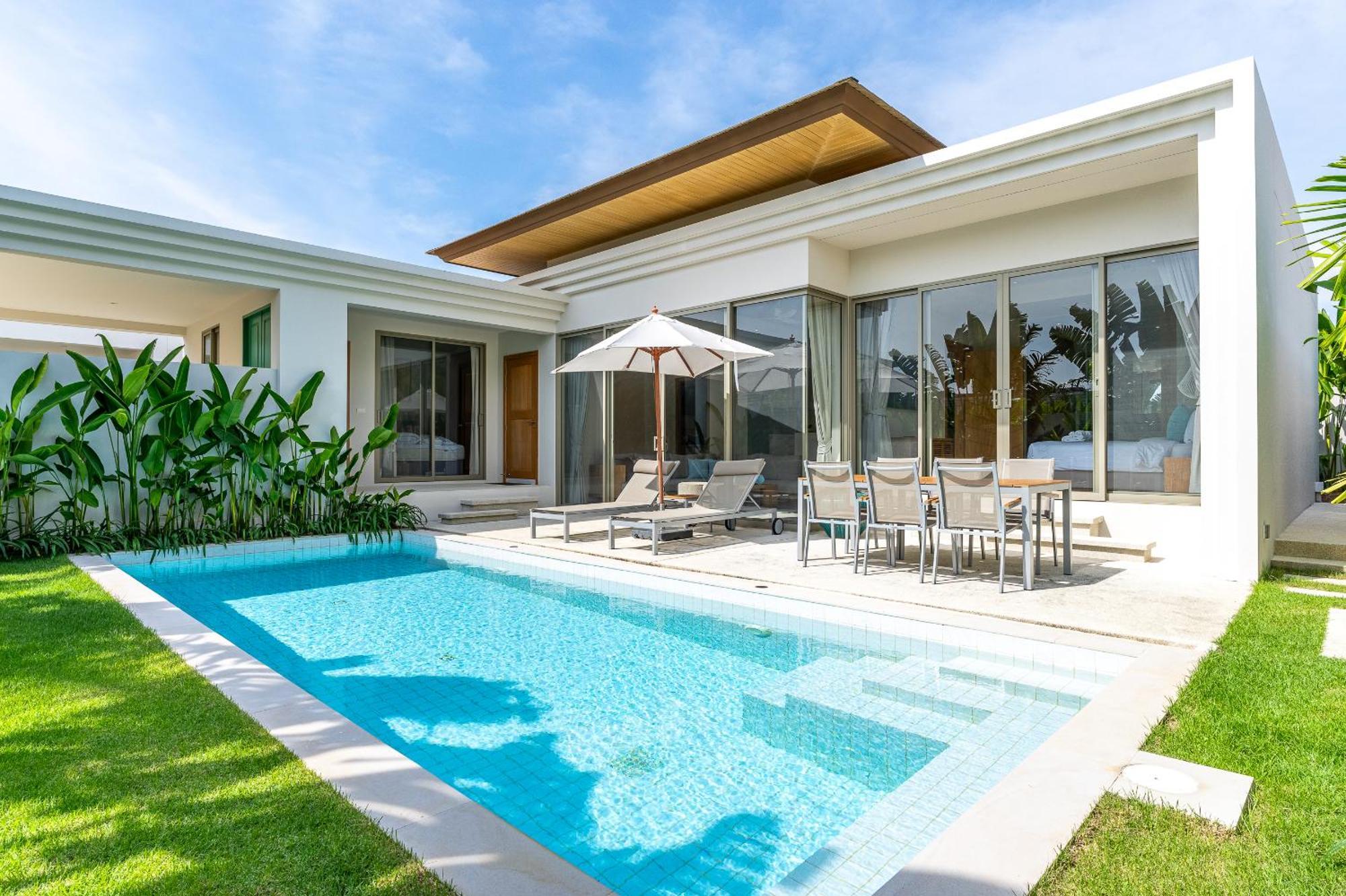 Trichada Breeze 3Br Stylish Villa, 15 Min To Layan Beach Таланг Екстер'єр фото